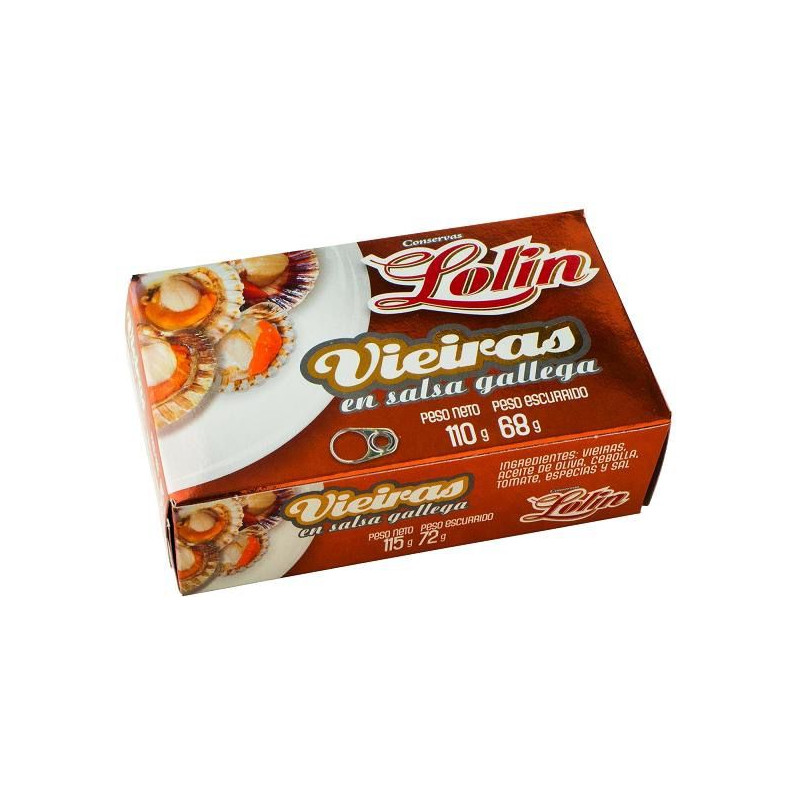 VIEIRAS EN SALSA GALLEGA OL-120